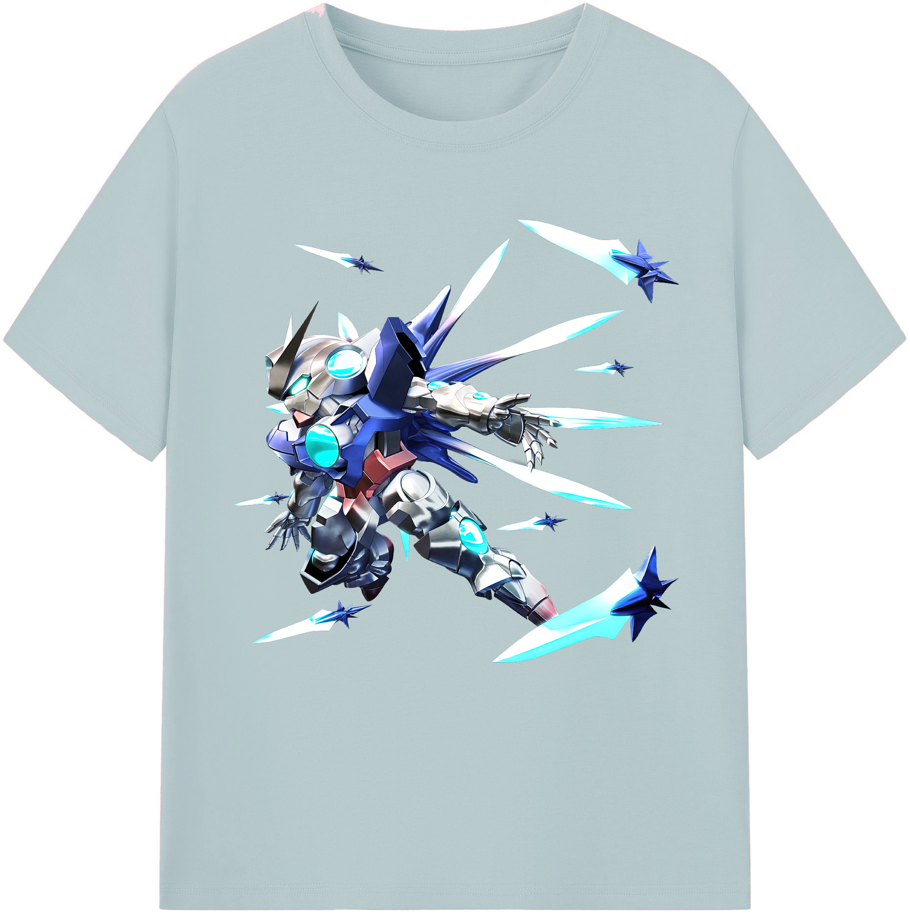 （画像用） 機動戦士ガンダム Mobile Suit Gundam 綿100％半袖Tシャツ（フロントプリント）